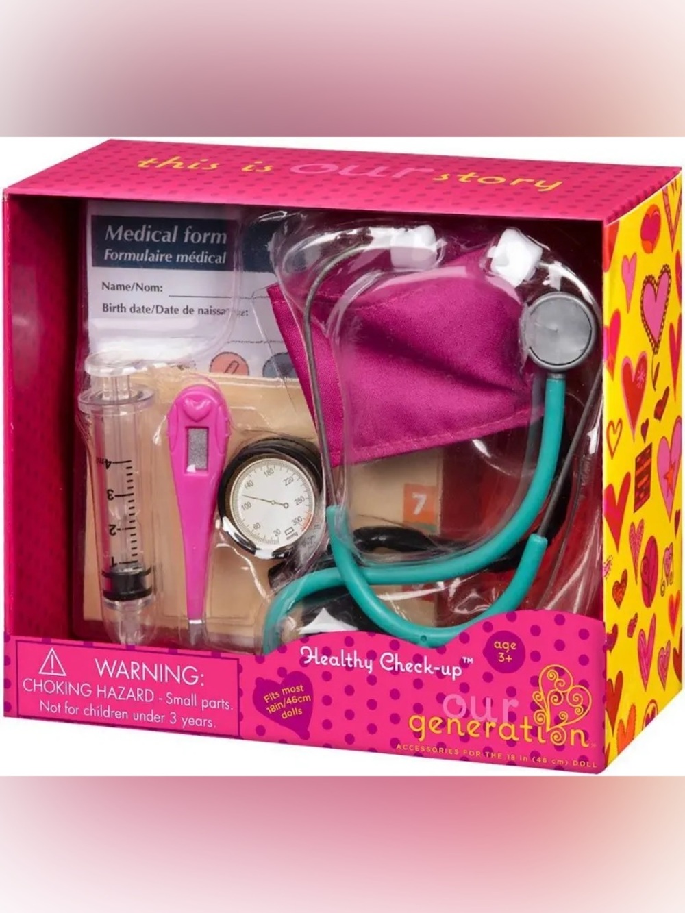 Our Generation Healthy Check-up Doll Accessories
